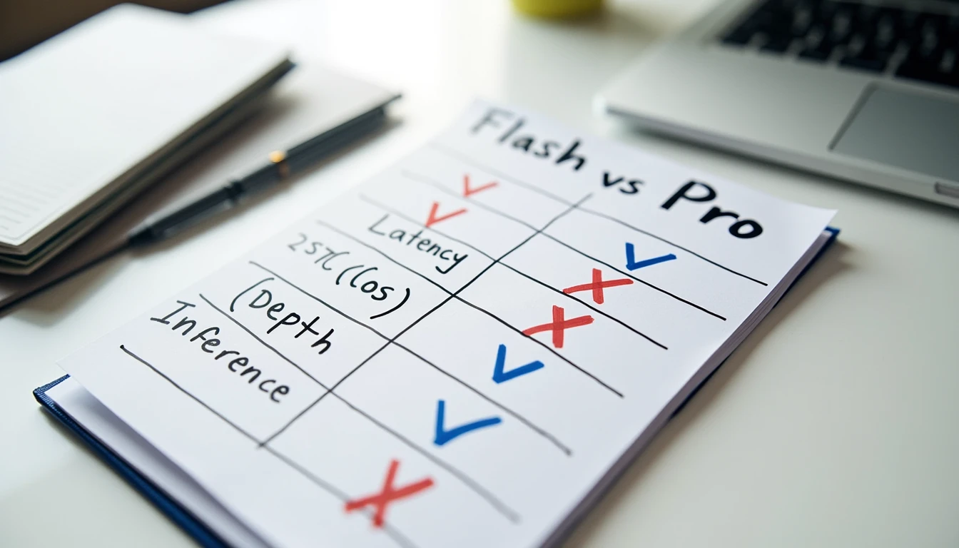 Gemini Flash vs. Pro: Choosing the Right Model