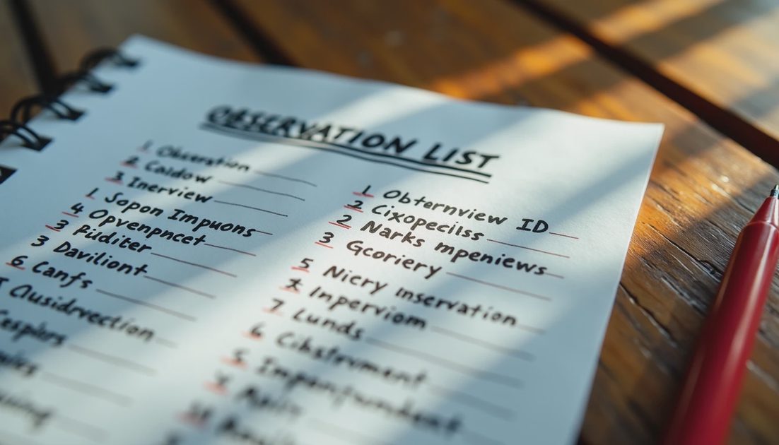 Prepared and tagged customer interview observations ready for Gemini